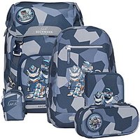 Beckmann Classic 22L Tiger Race Schulrucksack 6tlg. Set