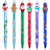 Colorino Erasable Gel Pens Weihnachten 6er Set