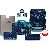 DerDieDas Ergoflex Buttons Star Princess Schulrucksack 5 tlg. Set