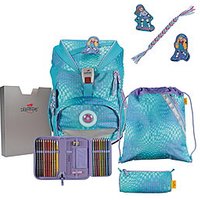 DerDieDas ErgoFlex Exklusiv LED Active Schulrucksack-Set