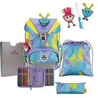 DerDieDas ErgoFlex Hippie Hair Schulrucksack-Set