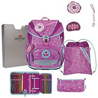 DerDieDas ErgoFlex Light Schulranzen Set Sweet Sprinkles 6-teilig