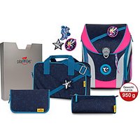 DerDieDas Ergoflex Max Buttons Blue Fairy Schulranzen Set 5tlg