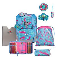 DerDieDas ErgoFlex Tiny Happy Pixel Schulranzenset