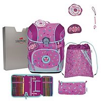 DerDieDas ErgoFlex Tiny Schulranzen Set Sweet Sprinkles 6-teilig