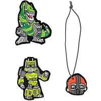 DerDieDas Wechselbuttons 3-tlg. Cyber Dino