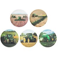ergobag Klettie-Set Landmaschinen, 5 tlgs Kletties-Set zum wechseln