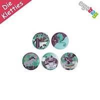ergobag Klettie-Set Zauberwald, 5 tlgs Kletties-Set zum wechseln