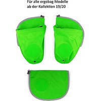 Ergobag Seitentaschen Zip-Set grün ab 2019/2020