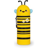 Legami 2in1 Bee - Biene -Silikon Pencil Case - Federmäppchen