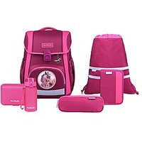 McNeill Bravo Schulranzen Set Berry 9-teilig