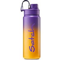 Satch Edelstahl-Trinkflasche Purple Graffiti