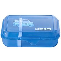 Step by Step Brotdose Police Truck Charly Blau